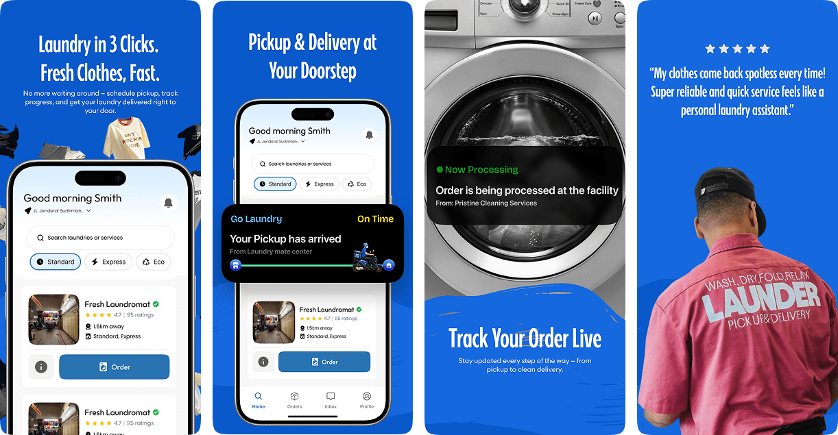 Go Laundry - on laundry app (Based in Indonesia)